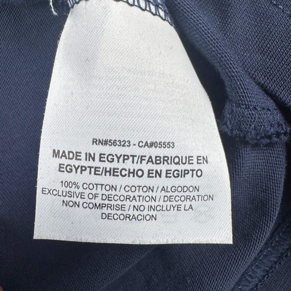 Nike US Soccer Just Do It Slim Fit T-Shirt Mens Large Navy Blue 547213-451 - Picture 5 of 9